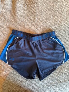 Under Armour Women's Blue Athletic Shorts